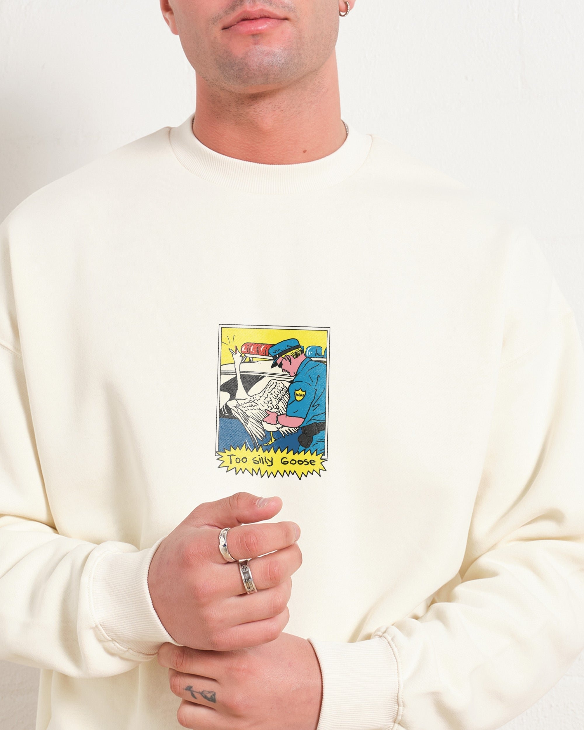 Too Silly Goose Sweatshirt - Threadheads Premium Unisex Graphic Sweatshirt