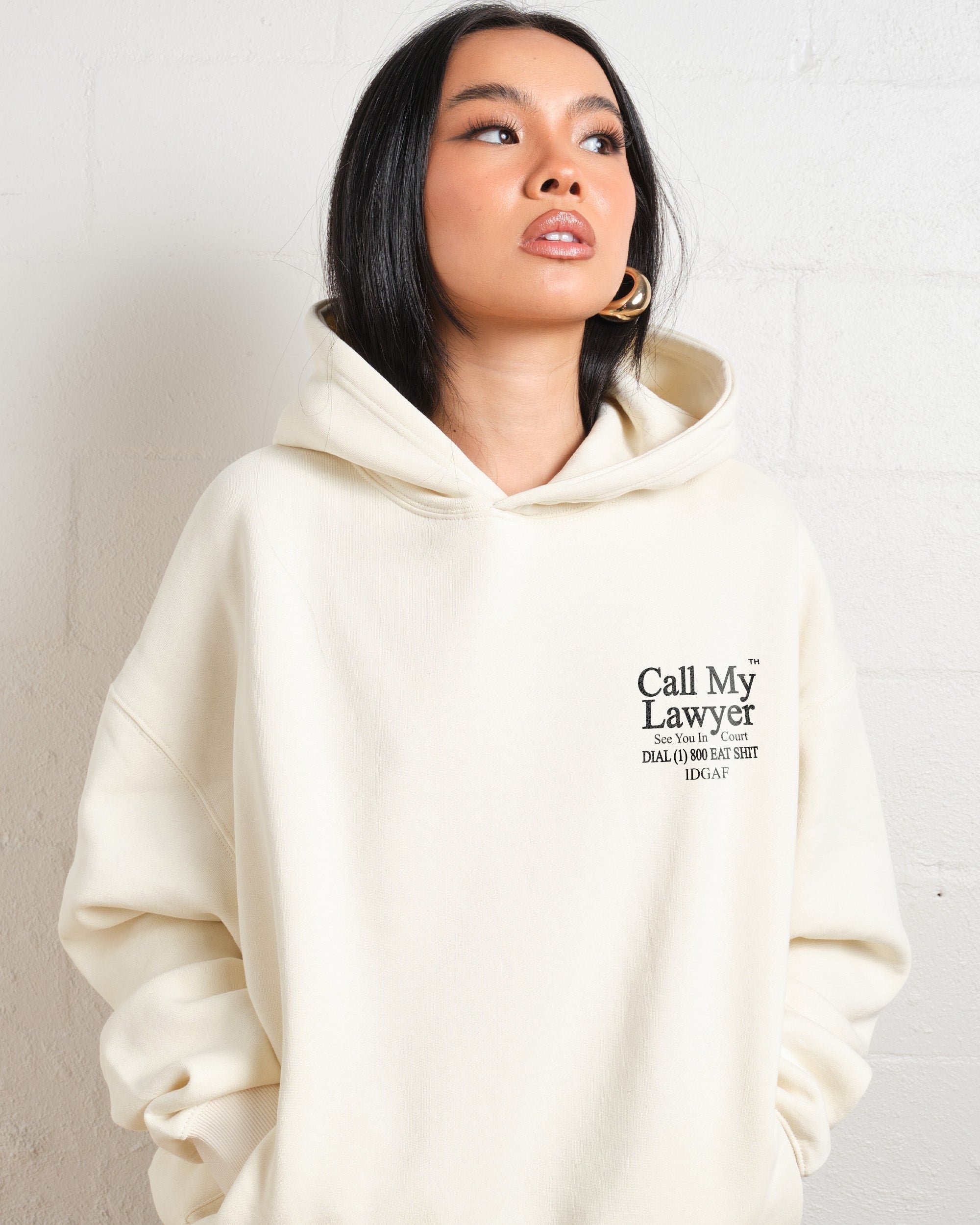 Call My Lawyer Hoodie - Premium Unisex Graphic Hoodie 340 GSM Cotton Blend