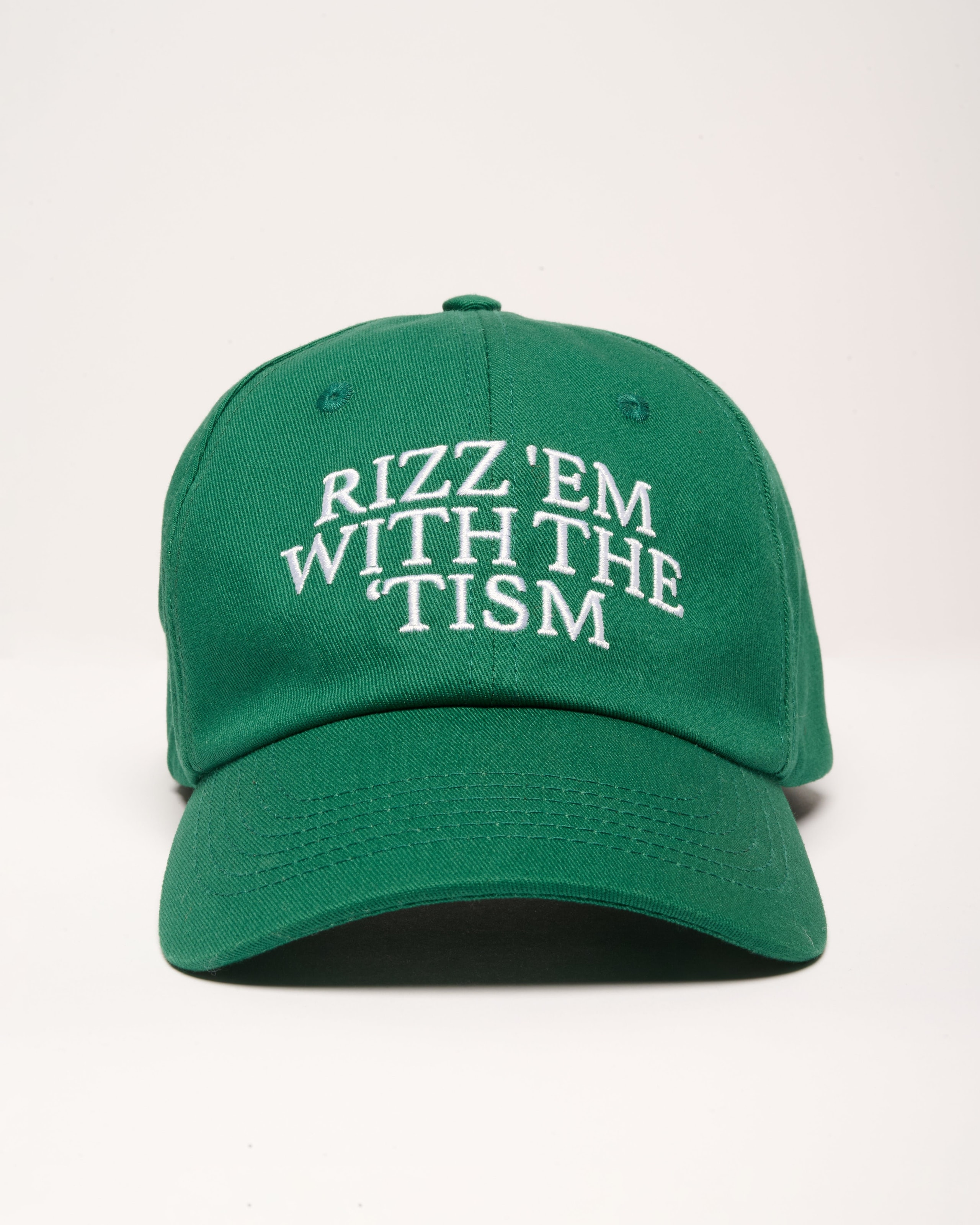 Rizz Em Premium Cotton Unisex Hat - Breathable Adjustable Cap by Threadheads