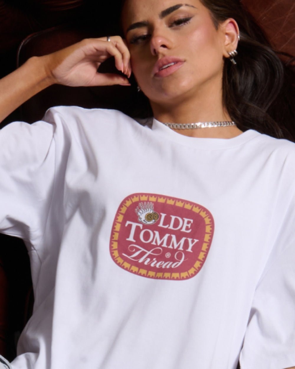 Olde Tommy Oversized Graphic Tee - Premium 100% Combed Cotton Unisex T-Shirt