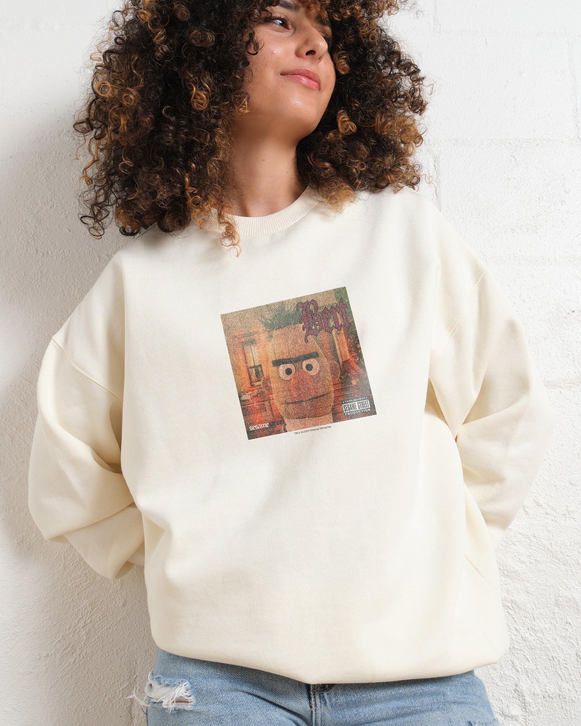 Bertmatic Sweatshirt Sesame Street Collab Premium Graphic Sweatshirt