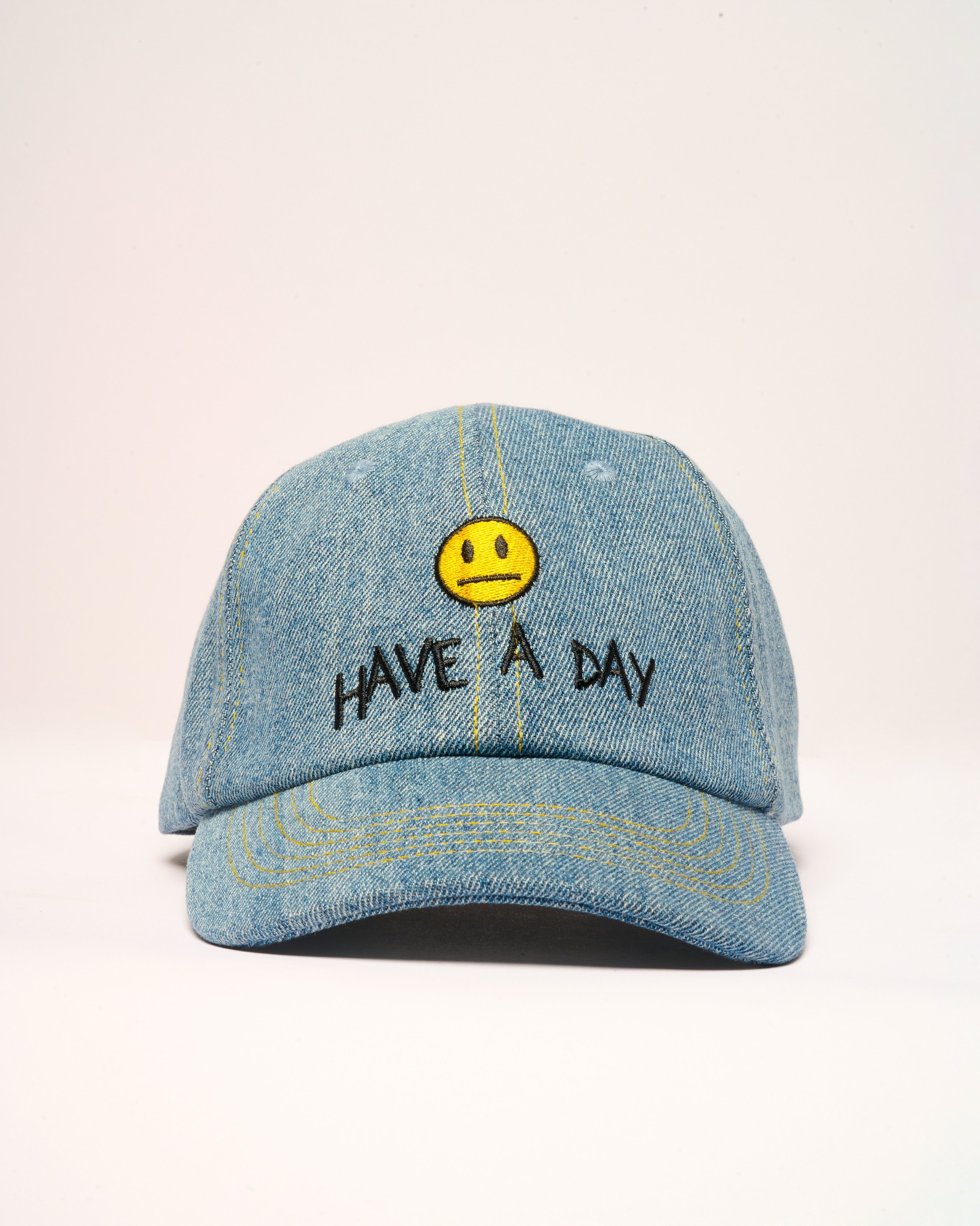 Have A Day Premium 100% Cotton Embroidered Unisex Hat by Threadheads