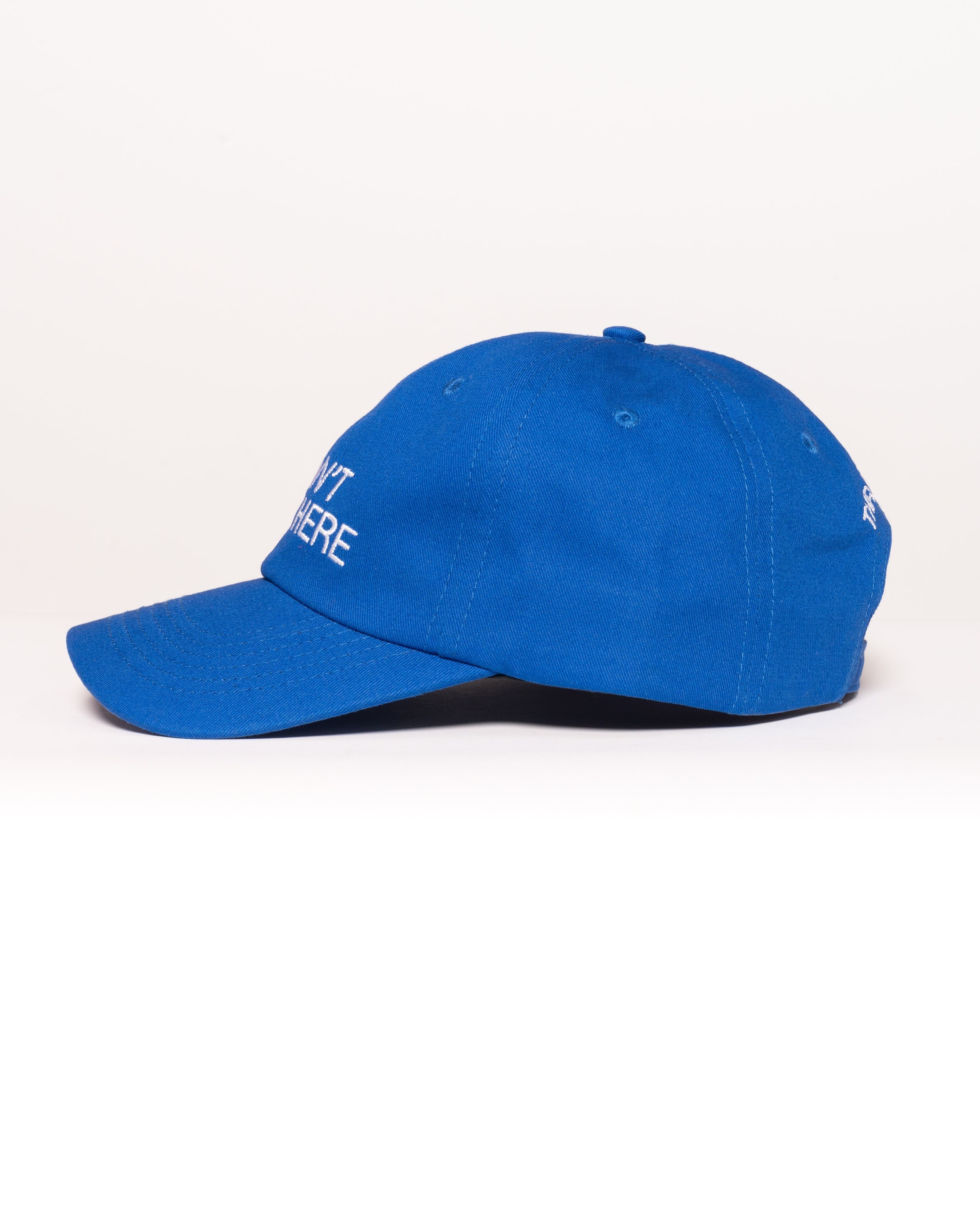 I Don't Work Here Unisex Cotton Embroidered Hat - Adjustable Breathable Cap