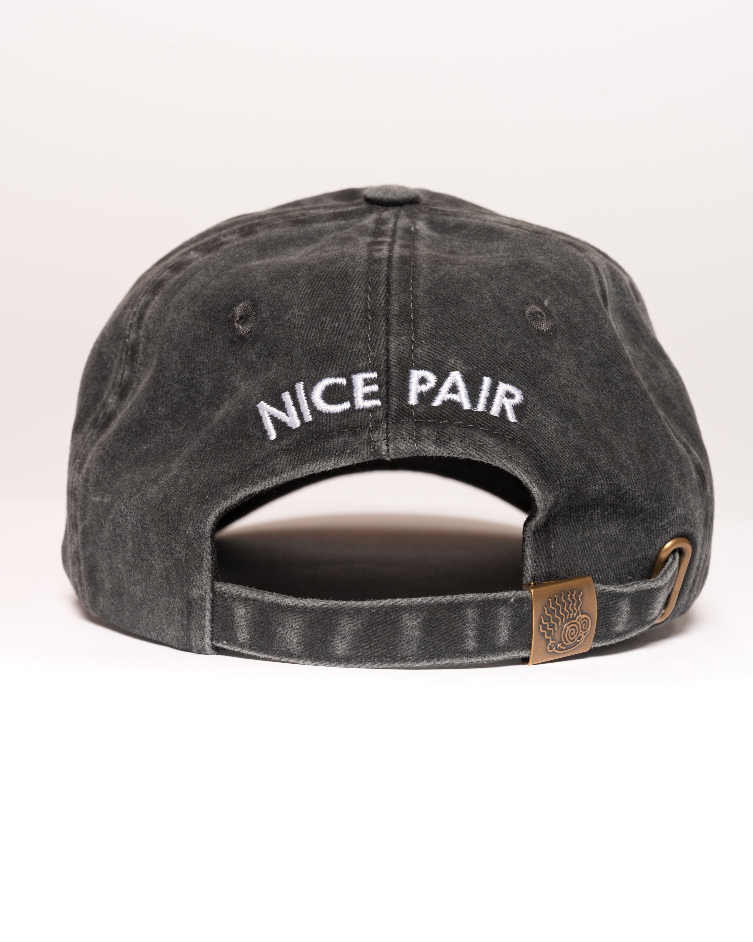 Nice Pair Unisex Cotton Hat - Adjustable Embroidered Cap by Threadheads
