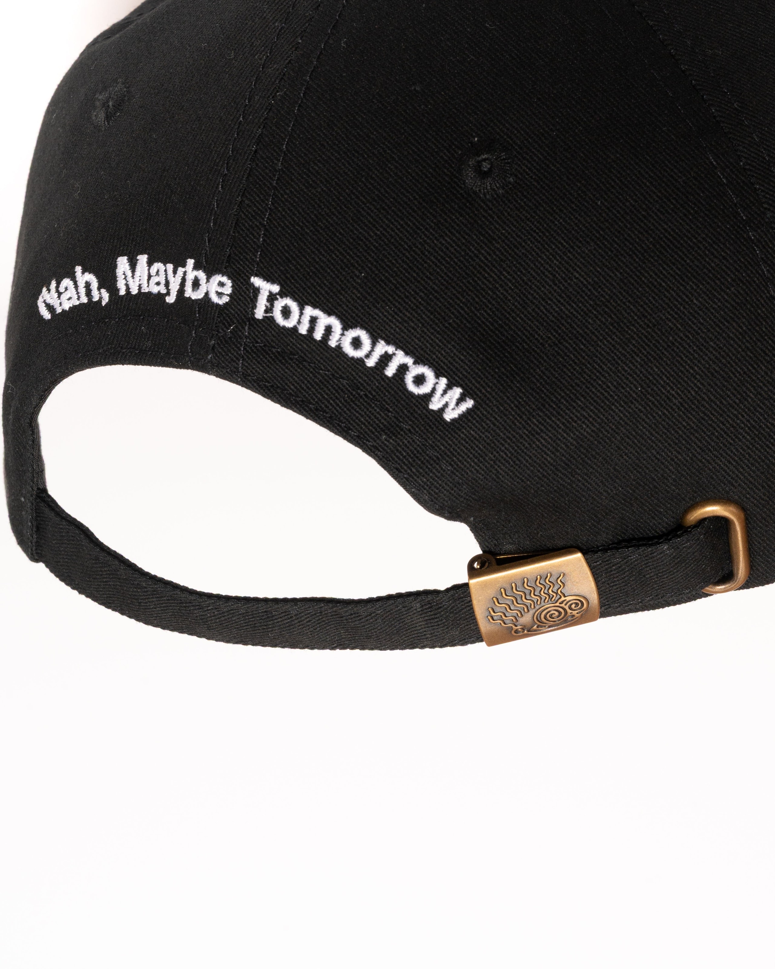 Maybe Today Satan Unisex Cotton Embroidered Adjustable Hat