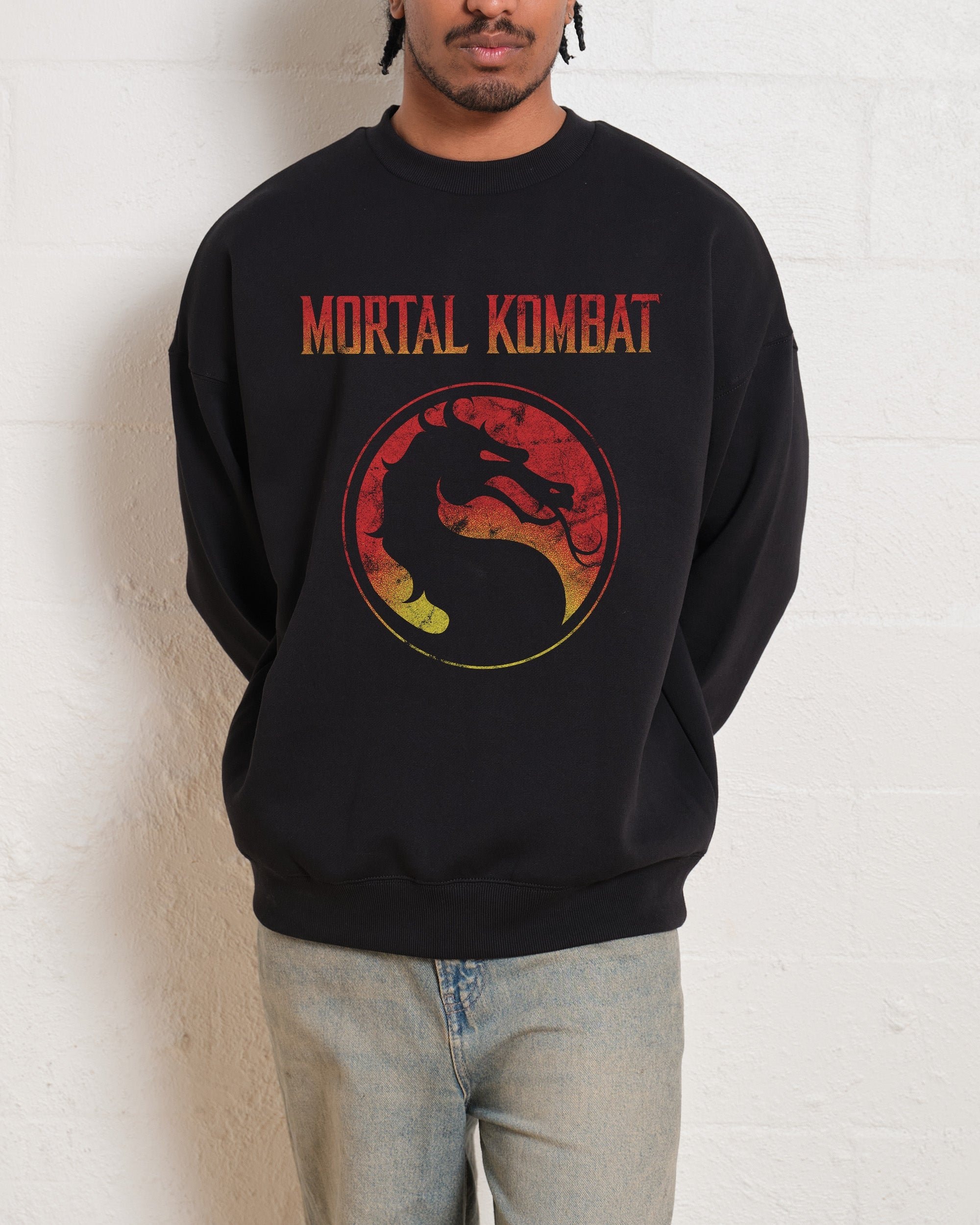 Mortal Kombat Logo Sweatshirt - Premium Unisex Graphic Sweatshirt