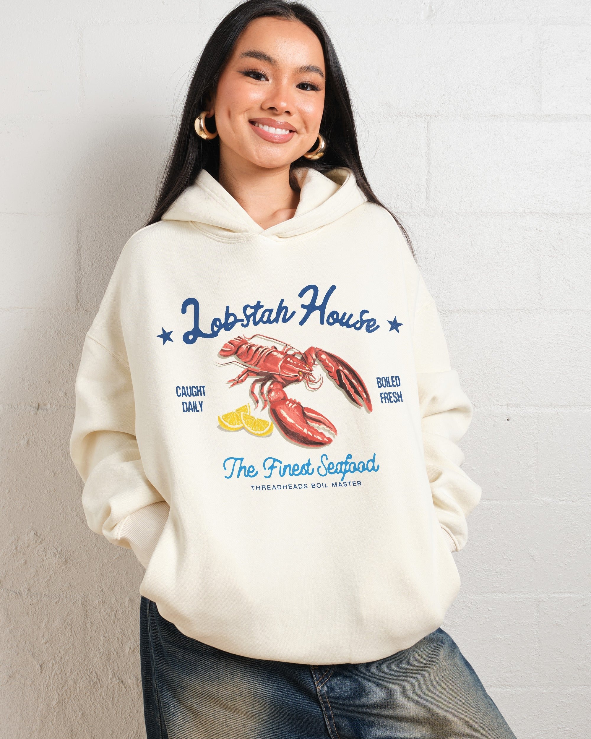 Lobstah Hoodie - Premium Unisex Graphic Hoodie, 340 GSM Cotton Blend