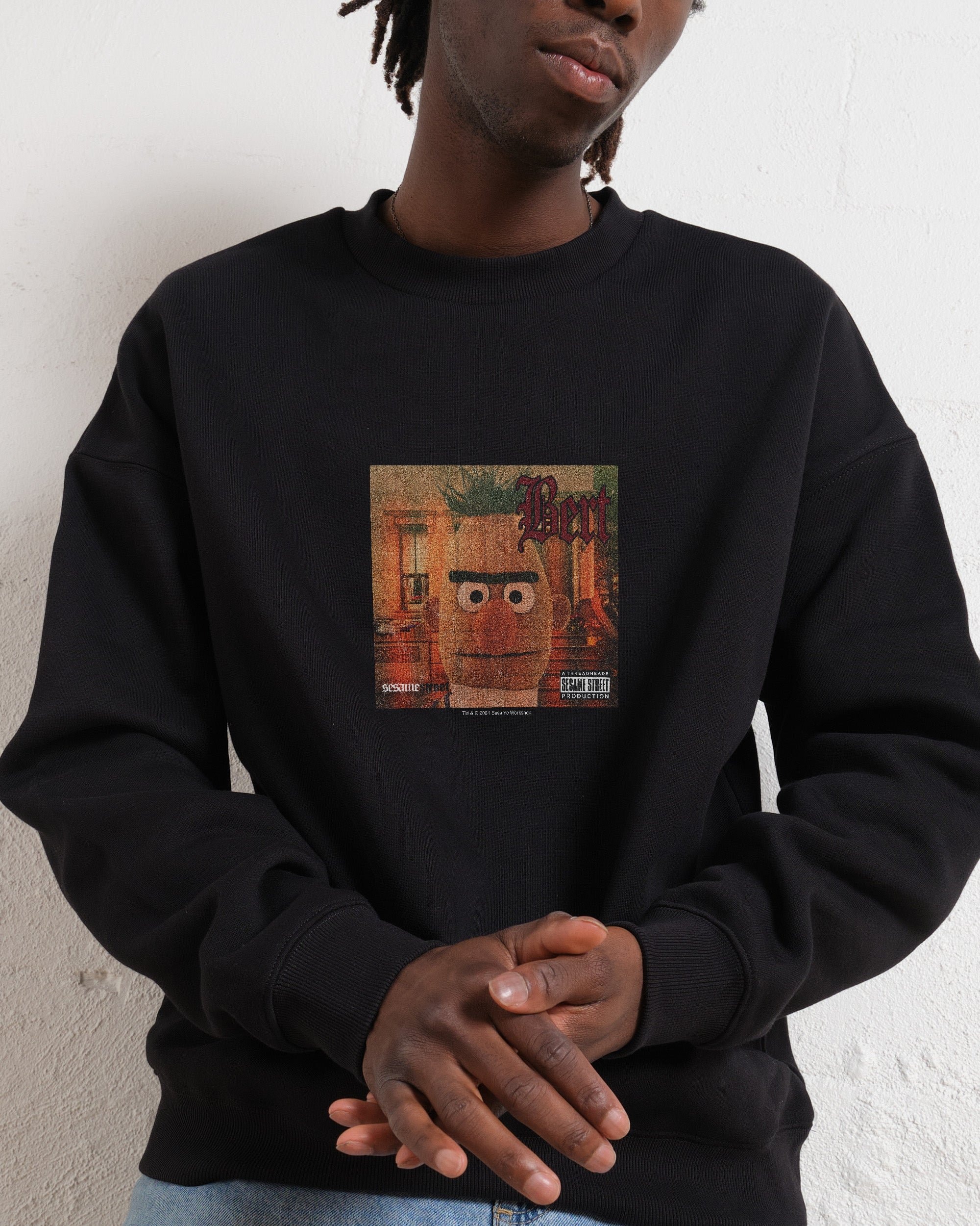 Bertmatic Sweatshirt Sesame Street Collab Premium Graphic Sweatshirt