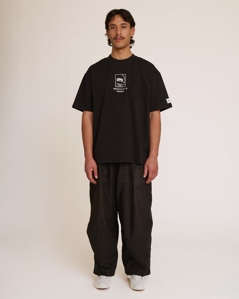 Big Bird Japanese Oversized Graphic T-Shirt - Unisex 90s Boxy Fit 100% Combed Cotton