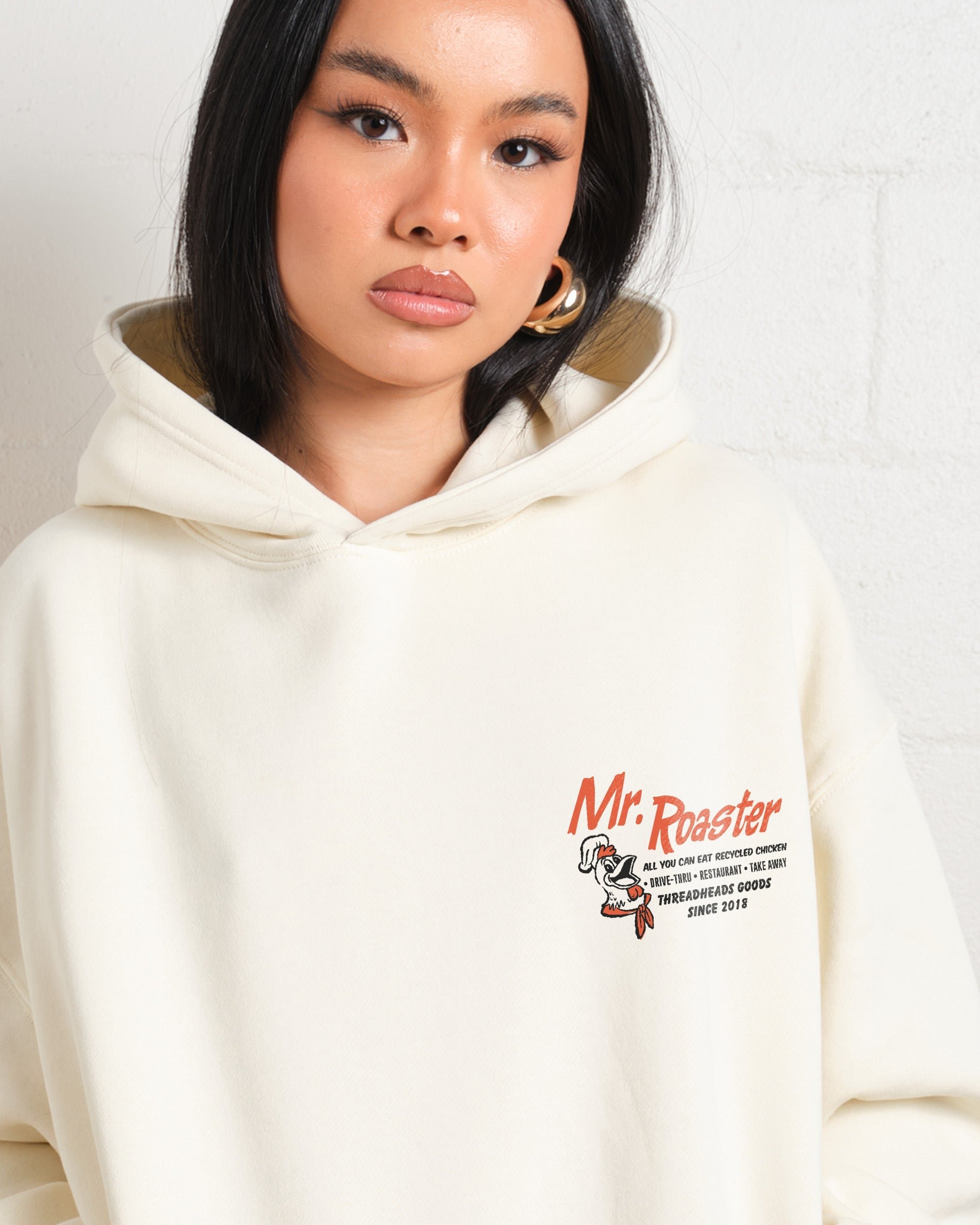 Mr. Roaster Fried Chicken Hoodie - Premium Unisex Graphic Hoodie