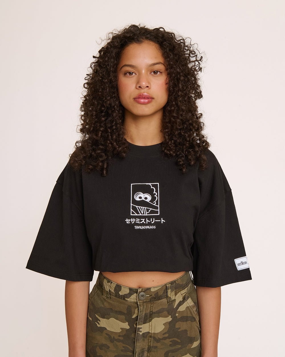 Big Bird Japanese Oversized Graphic T-Shirt - Unisex 90s Boxy Fit 100% Combed Cotton