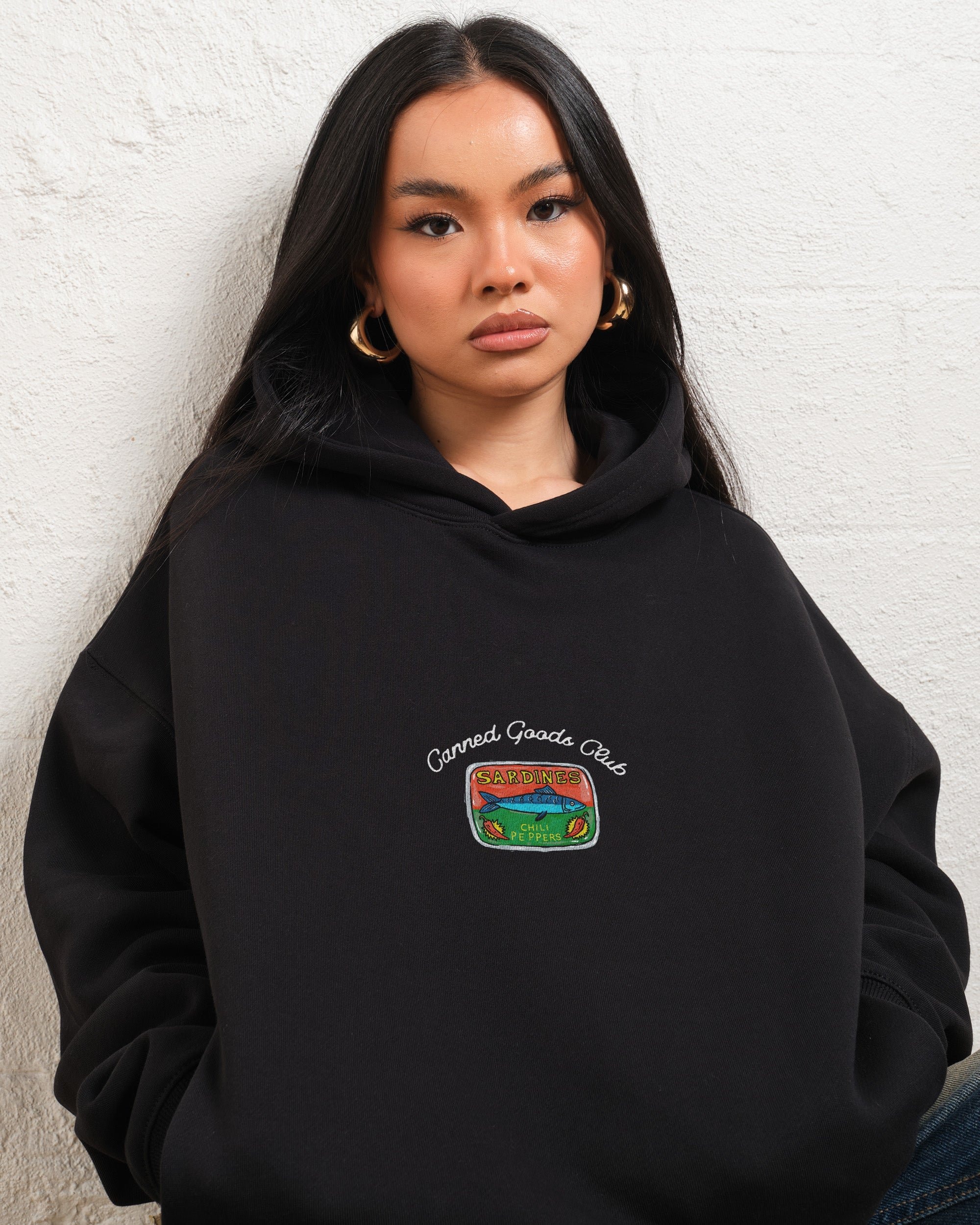Canned Goods Hoodie - Premium Unisex Graphic Hoodie 340 GSM Cotton Blend