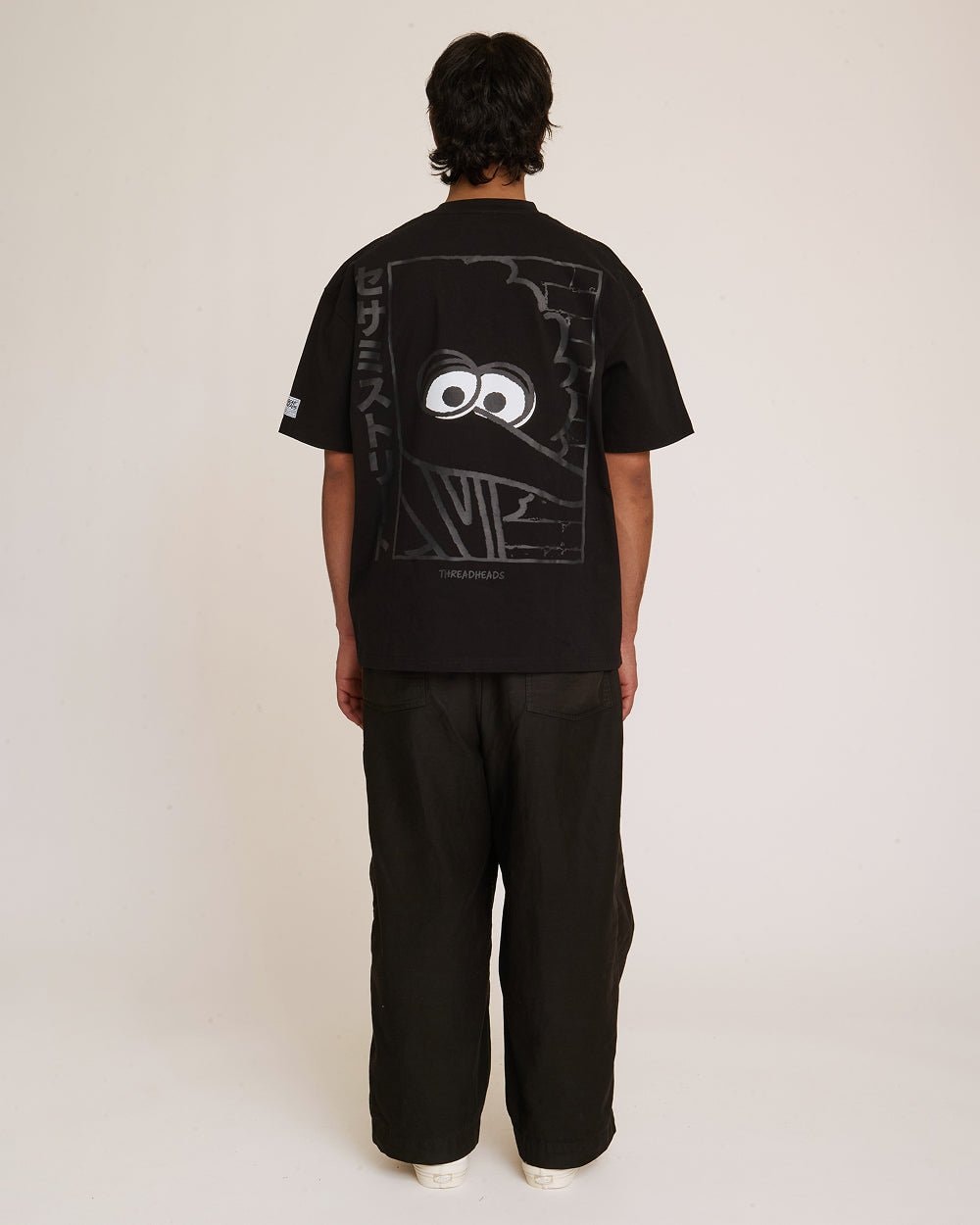 Big Bird Japanese Oversized Graphic T-Shirt - Unisex 90s Boxy Fit 100% Combed Cotton