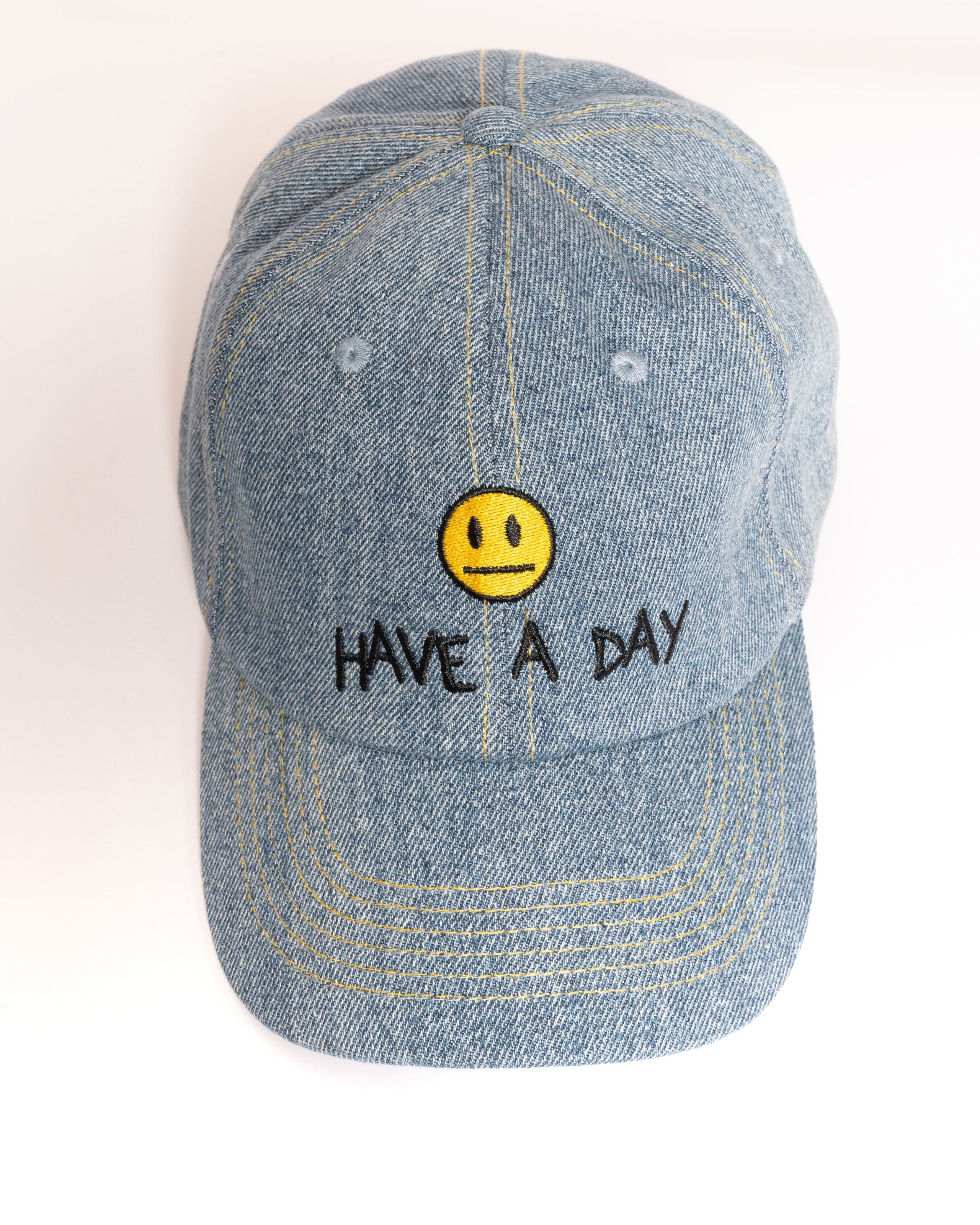 Have A Day Premium 100% Cotton Embroidered Unisex Hat by Threadheads