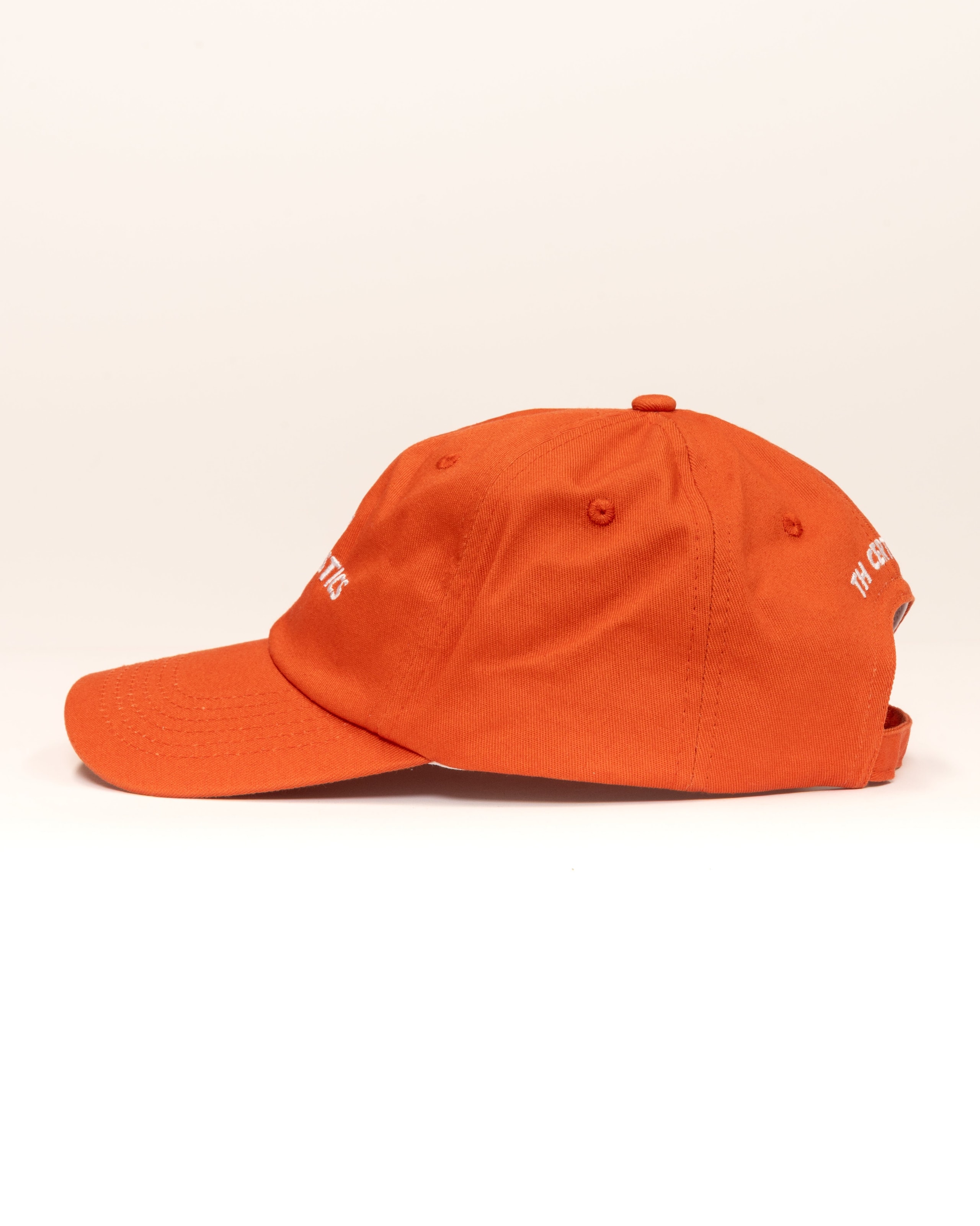 I Eat Microplastics Embroidered Cotton Hat - Adjustable Unisex Cap
